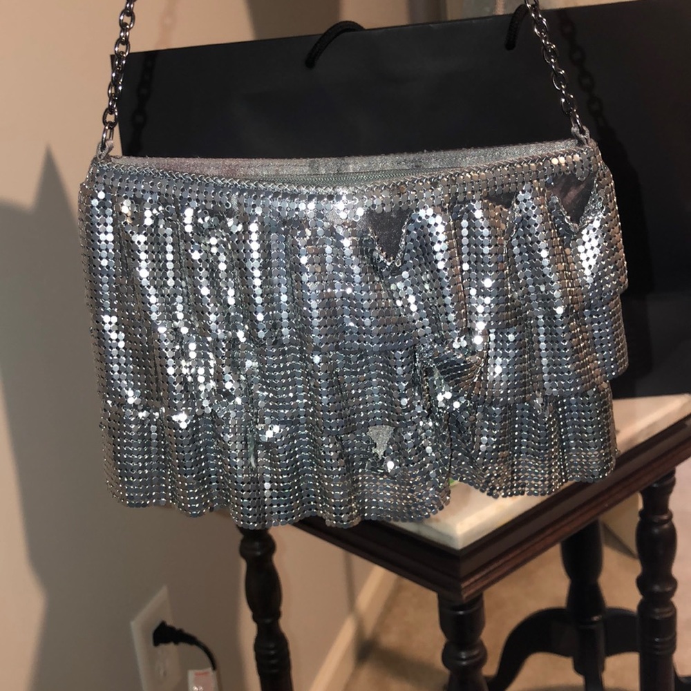 Authentic BCBG Maxazria Metallic Clutch